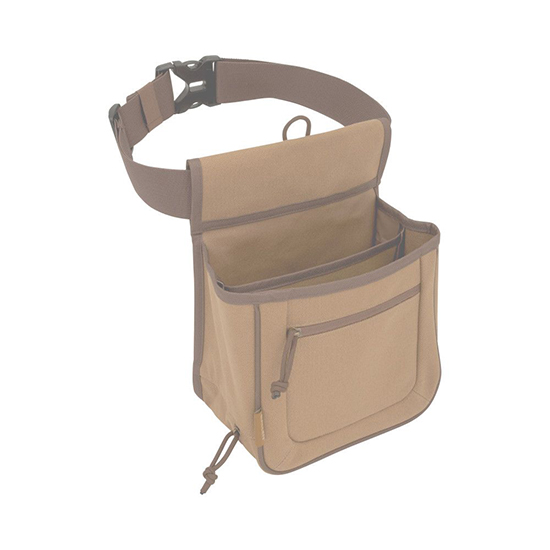 ALLEN RIVAL DOUBLE SHELL BAG TAN - Cases & Holsters